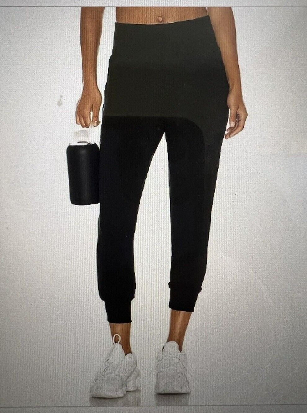 Nike Yoga Pants Womens Size Medium Black Flow Hyper Pocket 7/8 CJ3827-010